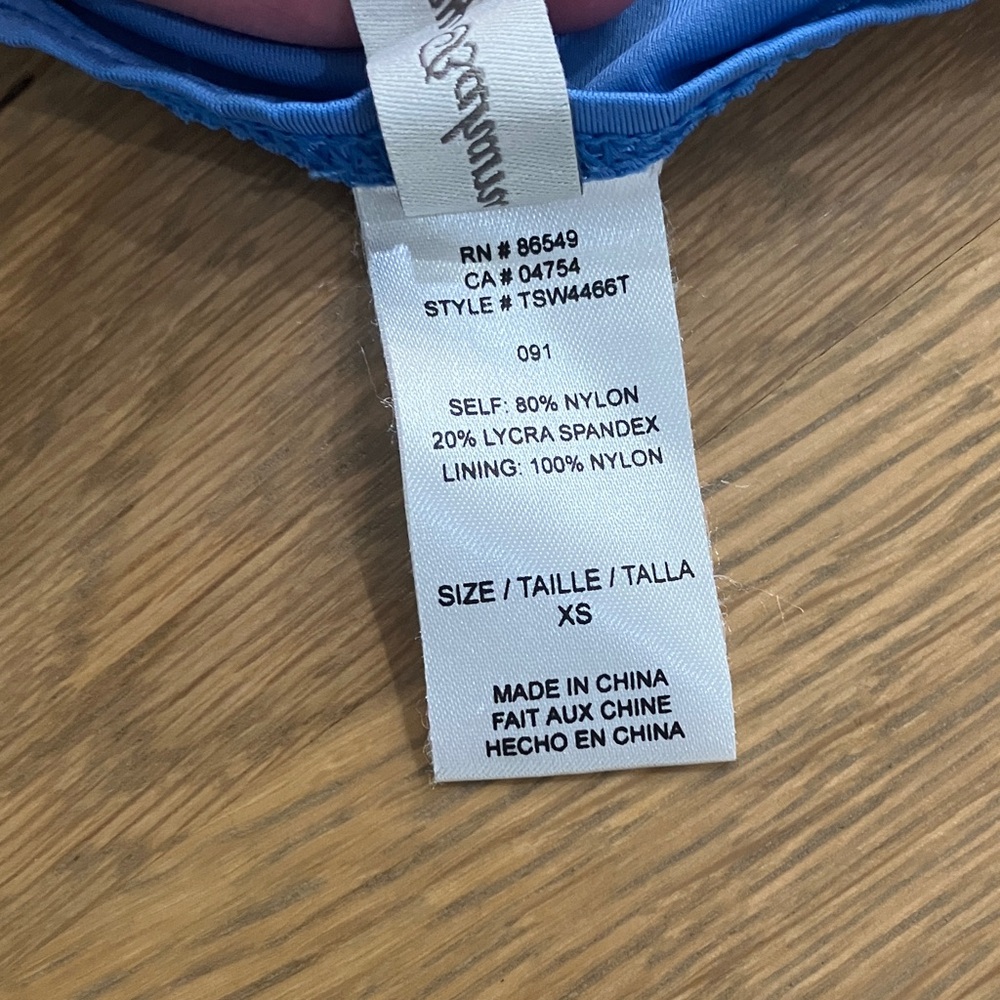 Tommy Bahama Women's Solid Blue Tankini Set Swimsuit - Top And Bottom - Picture 5 of 10